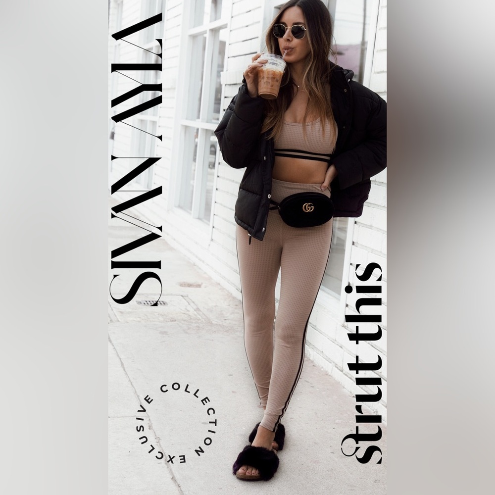 Strut This X Sivanayla Unfiltered Legging Tan